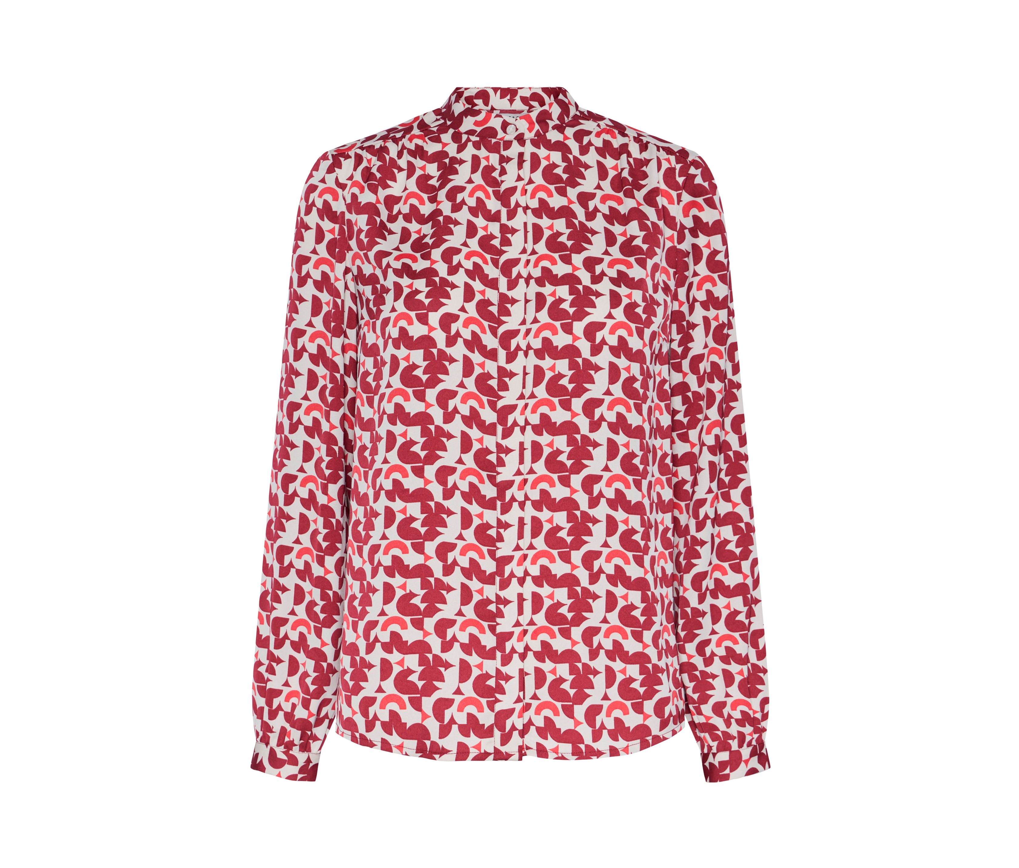 Tchibo - Bedruckte Bluse - Damen - Gr. 38 - weiß