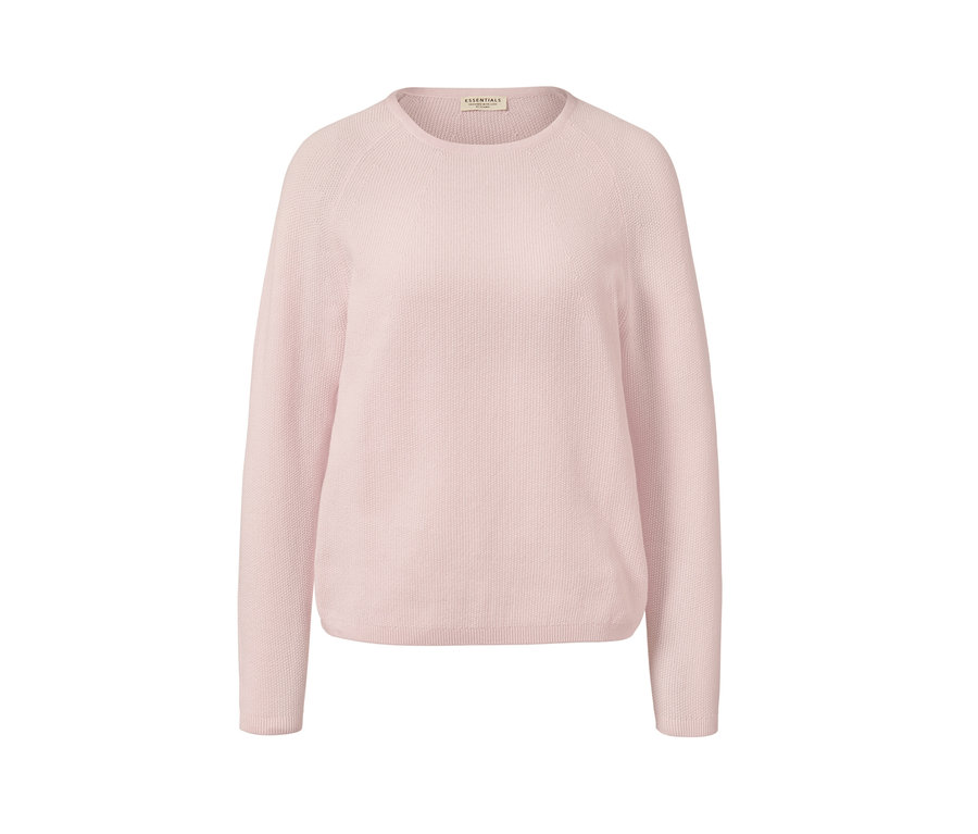 Rosa Strickpullover.