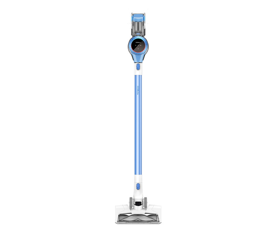 Blau-weißer Tineco Pure One S11 Akkusauger.