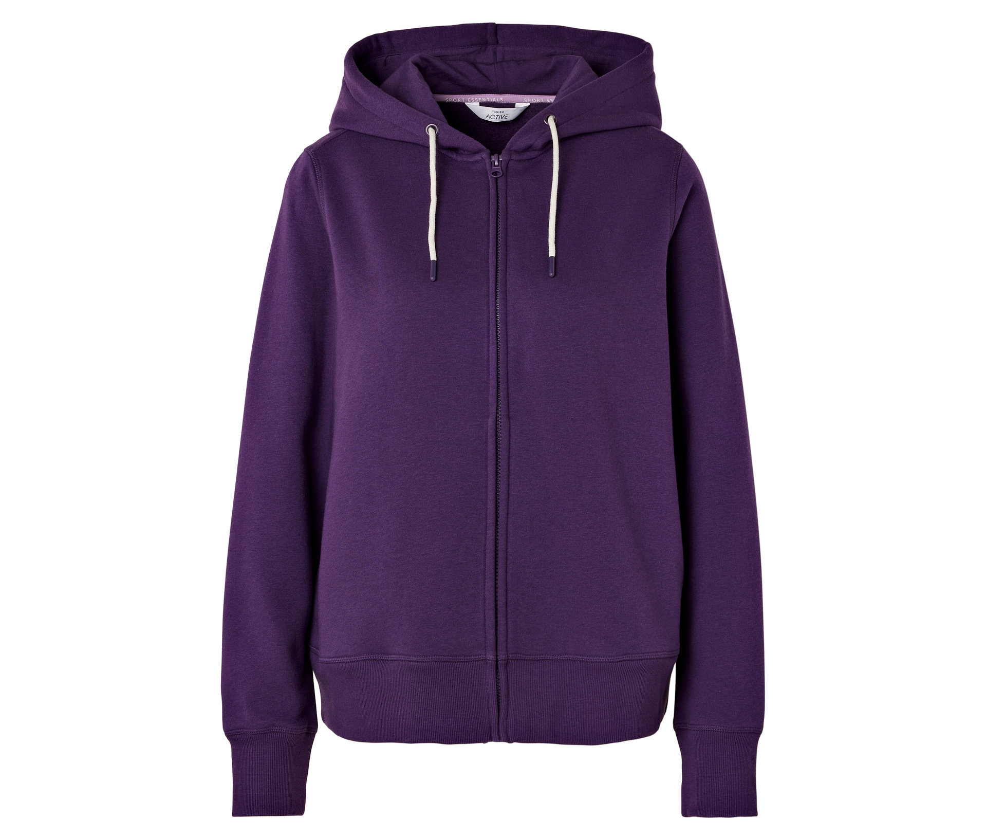 Sweatjacke - Damen - Gr. XS - lila - lila
