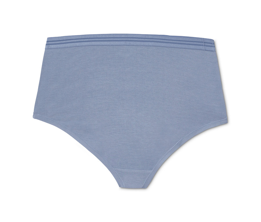 Ein hellblauer Highwaist-Slip.