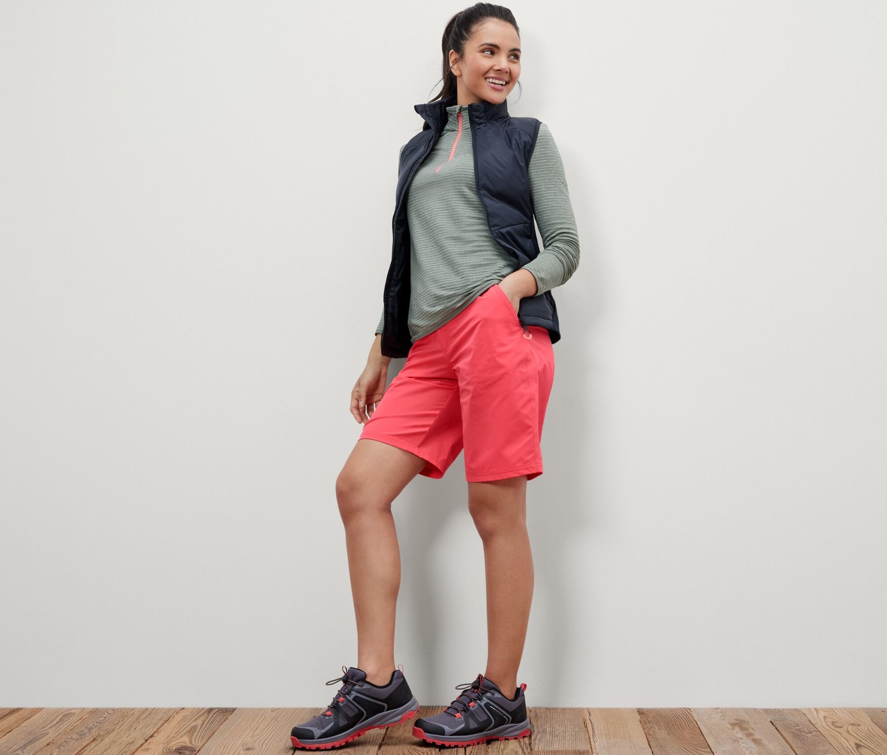 Thumbnail - Tchibo - Softshell-Funktionsshorts - Damen - Gr. 42 - pink