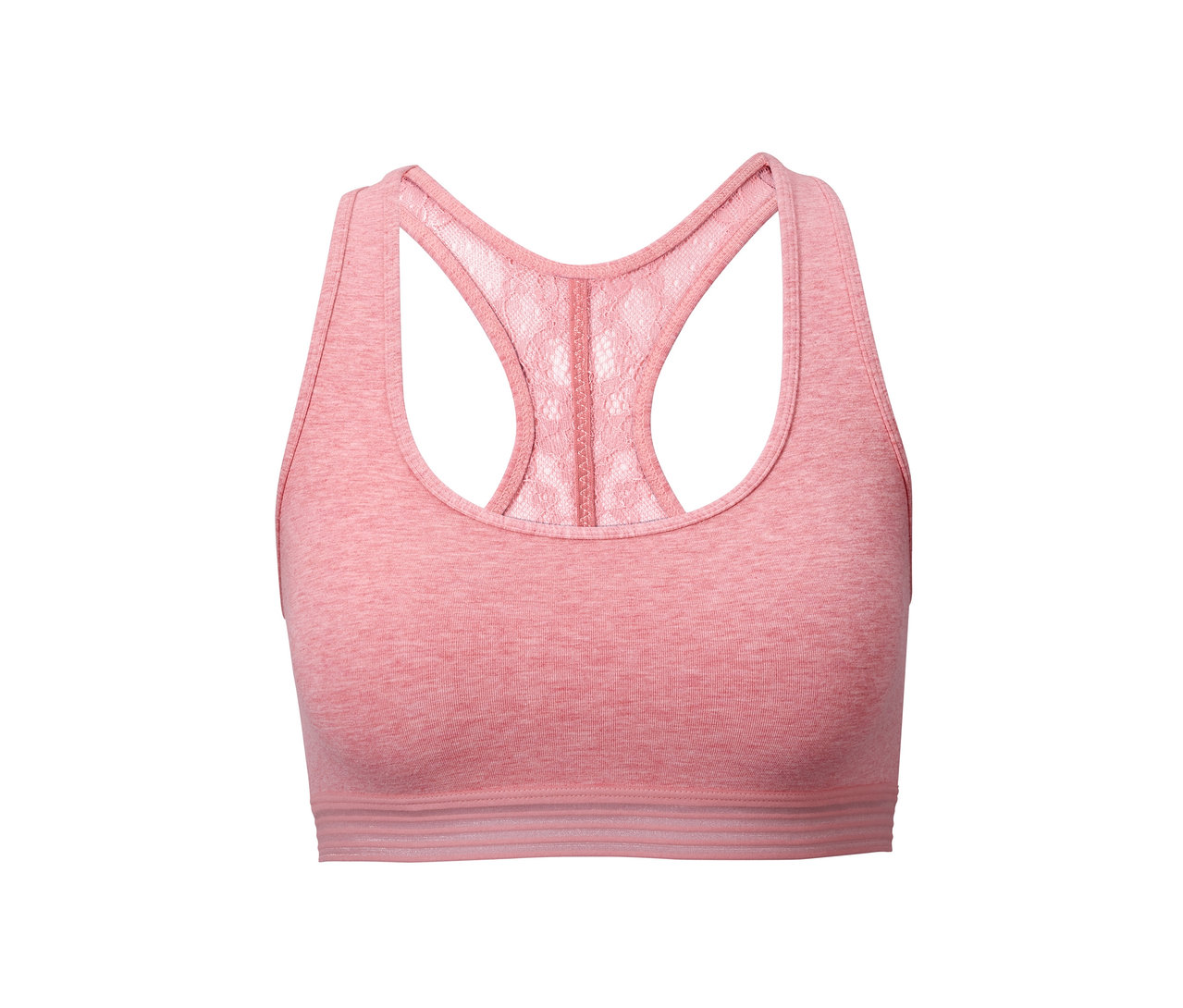 Rosa Sport-Bustier.