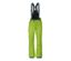 Grüne Skihose mit schwarzen Hosenträgern.