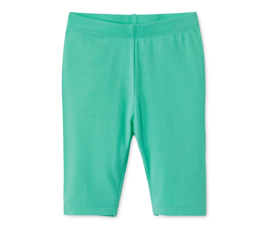 Grüne Leggings.