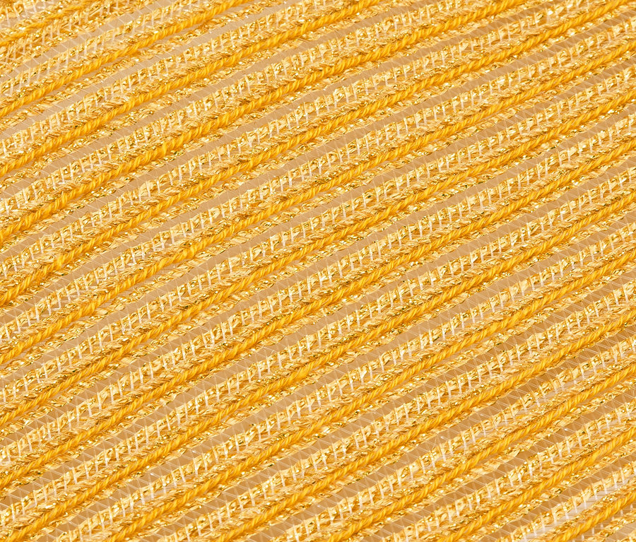 Detailaufnahme von 4 Platzsets.