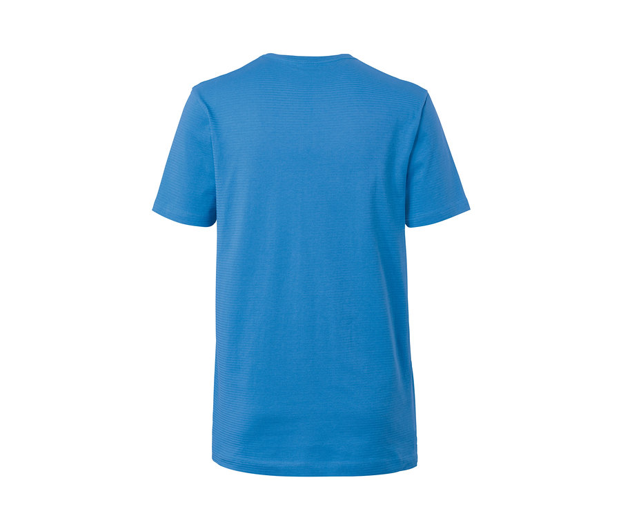 Blaues Shorty-Pyjama.