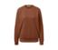 Braunes Sweatshirt.