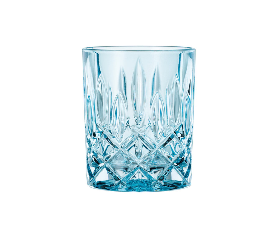 Aqua Nachtmann Noblesse Colors Whisky Glas aus einem 6er-Set.
