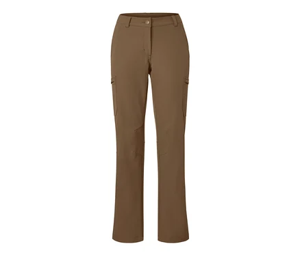 Beige Cargo-Softshellhose.