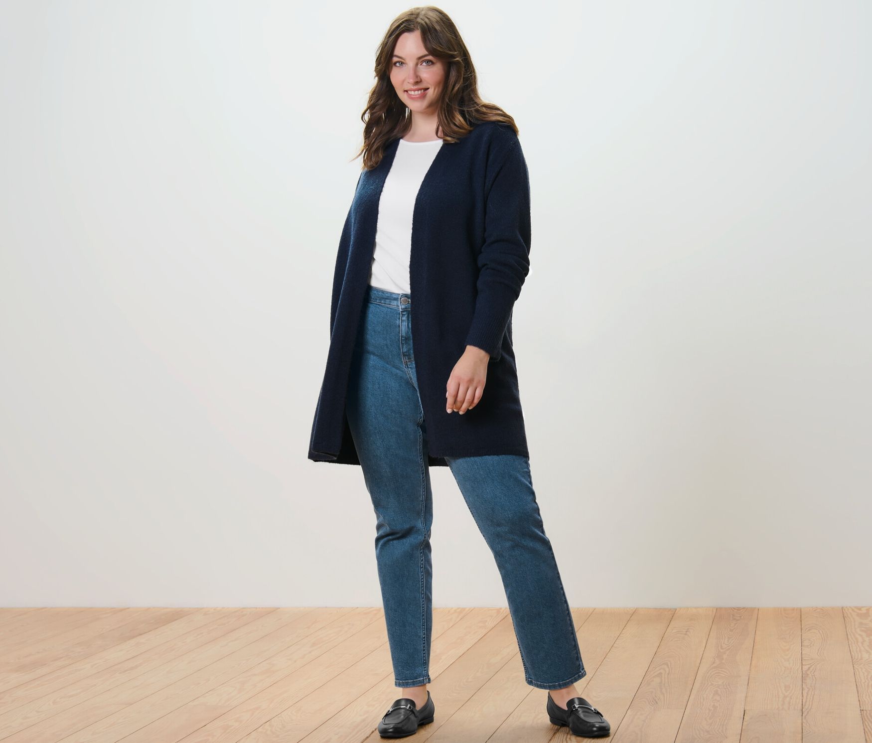 Thumbnail - Tchibo - Straight Jeans – Fit »Juna« - Damen - Gr. 38 - dunkelblau
