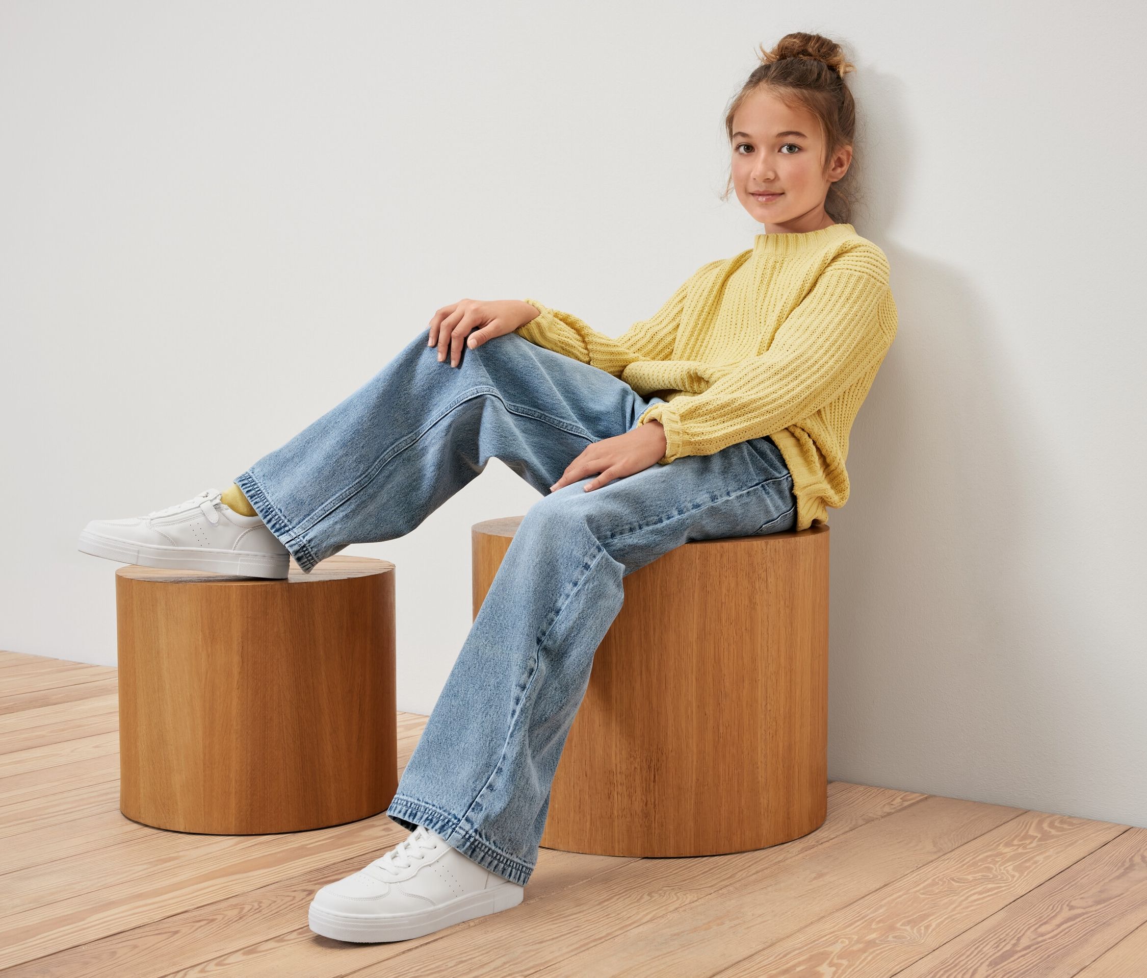 Thumbnail - Tchibo - Kinder-Jeans ‒ Fit »Lena« - Damen - Gr. 170 - dunkelblau