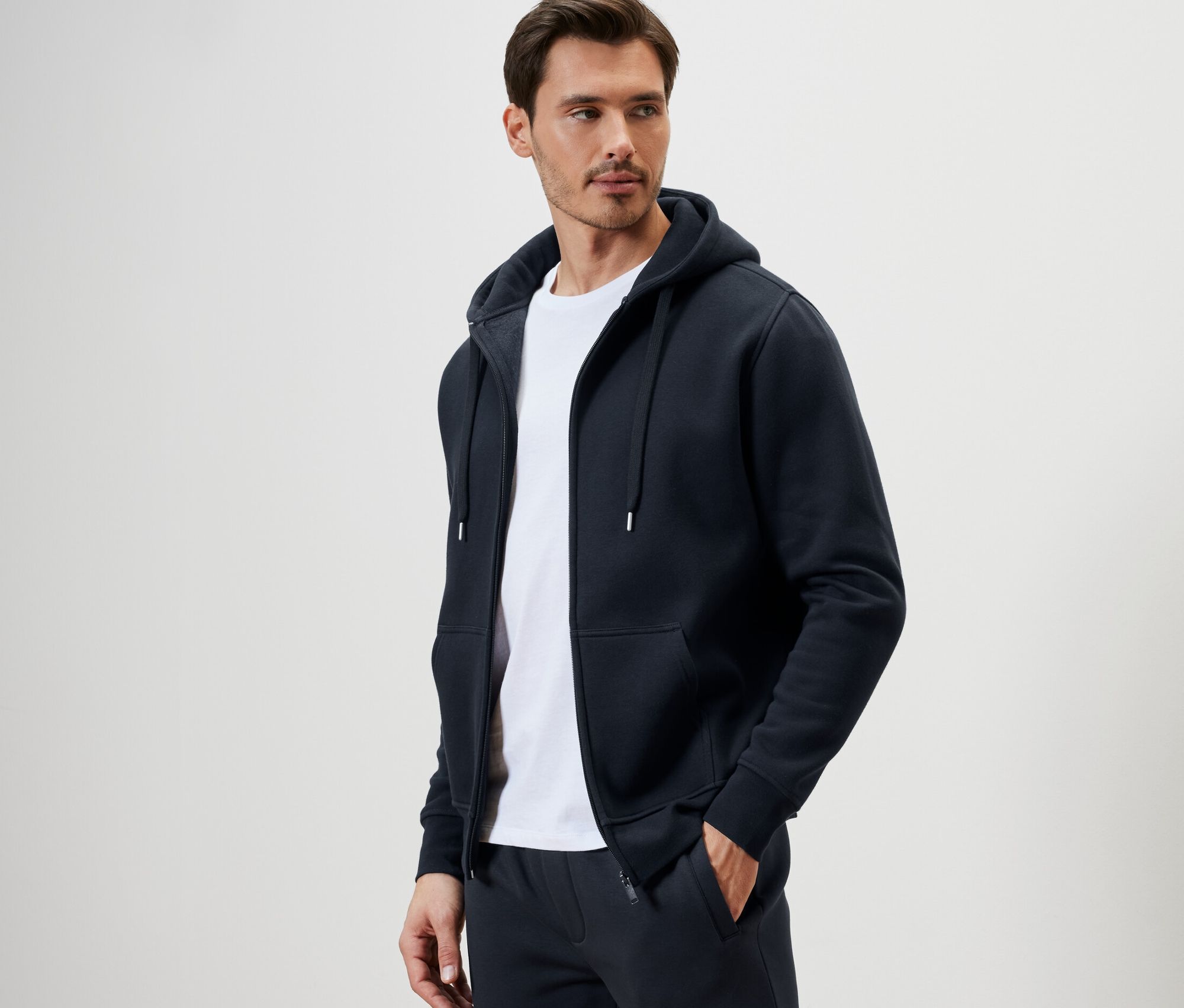 Thumbnail - Tchibo - Kapuzenjacke - Herren - Gr. 3XL - dunkelblau