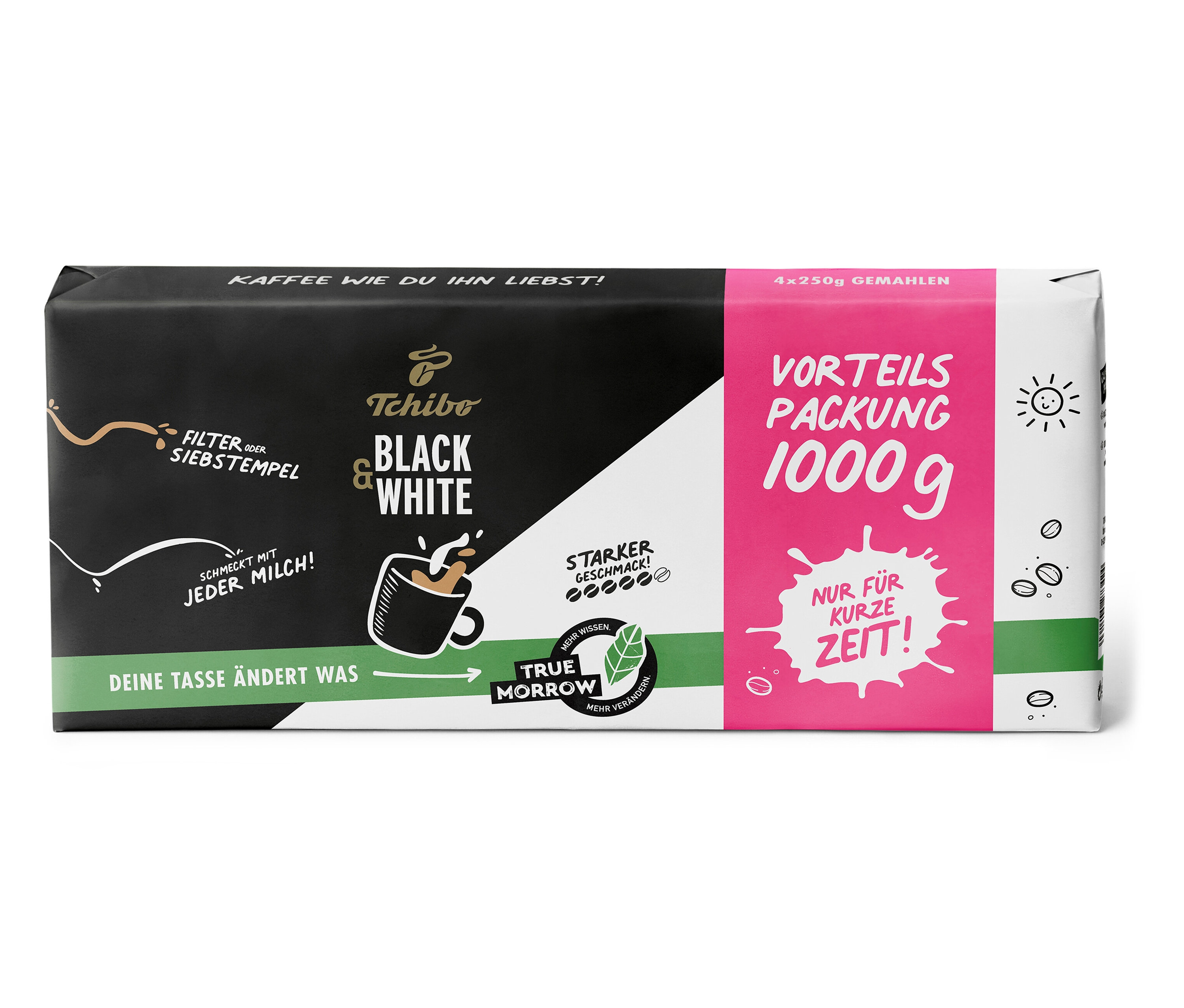Tchibo - Black & White - 1 kg Gemahlen - Intensität: 5/6. Tchibo - Black & White - 1 kg Gemahlen - Intensität: 5/6 <![CDATA[BLACK & WHITE - 1 kg Gemahlen Aufbewahrungshinweise: Unter Schutzatmosphäre verpackt., Trocken, dunkel und vor Wä Abdunklungsfolie,Black günstig Kaufen-Tchibo - Black & White - 1 kg Gemahlen - Intensität: 5/6. Tchibo - Black & White - 1 kg Gemahlen - Intensität: 5/6 <![CDATA[BLACK & WHITE - 1 kg Gemahlen Aufbewahrungshinweise: Unter Schutzatmosphäre verpackt., Trocken, dunkel und vor Wä