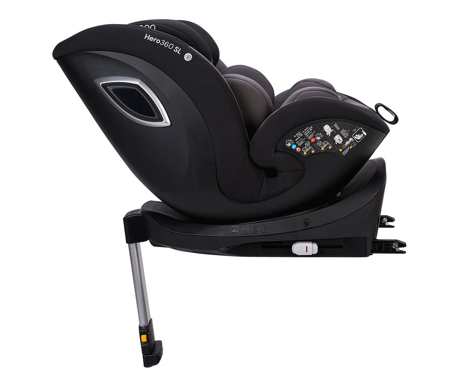 Schwarzer Osann Kindersitz »Hero360 SL«.