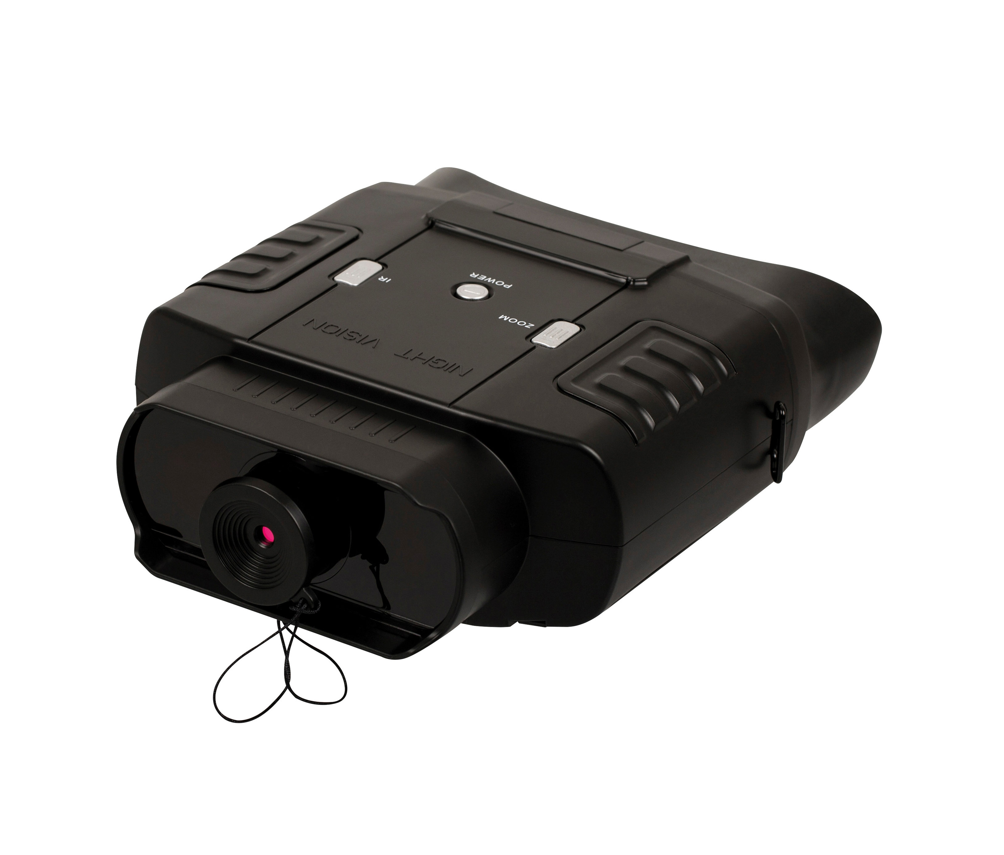 Schwarzes digitales Nachtsichtgerät Maginon NVB 60 vor weißem Hintergrund.