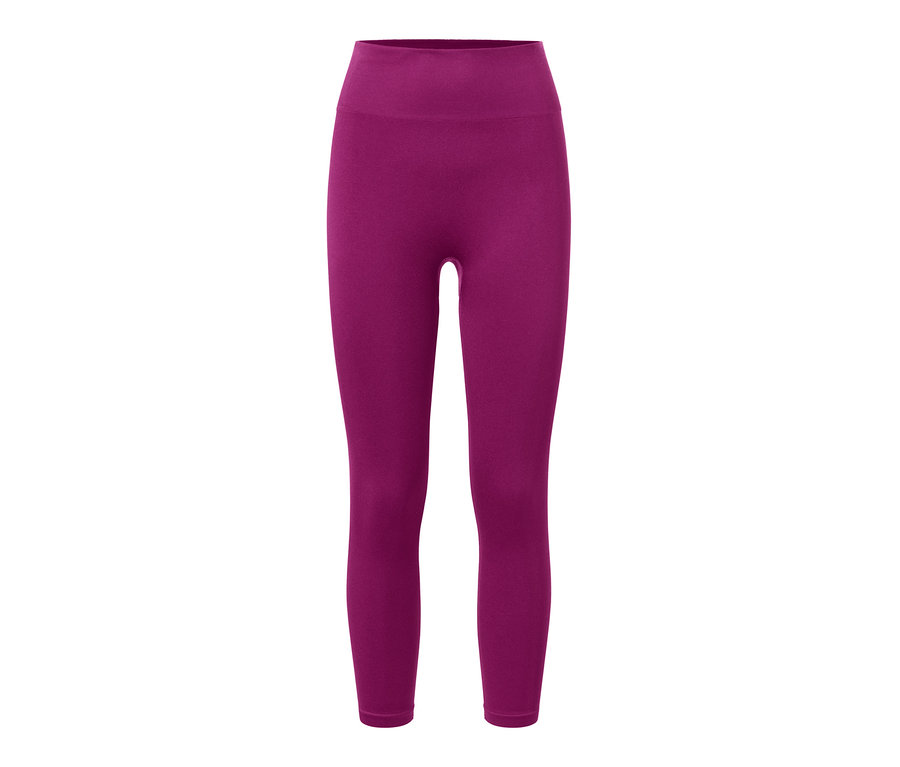 Eine 7/8-Seamless-Sporttight in Pink.