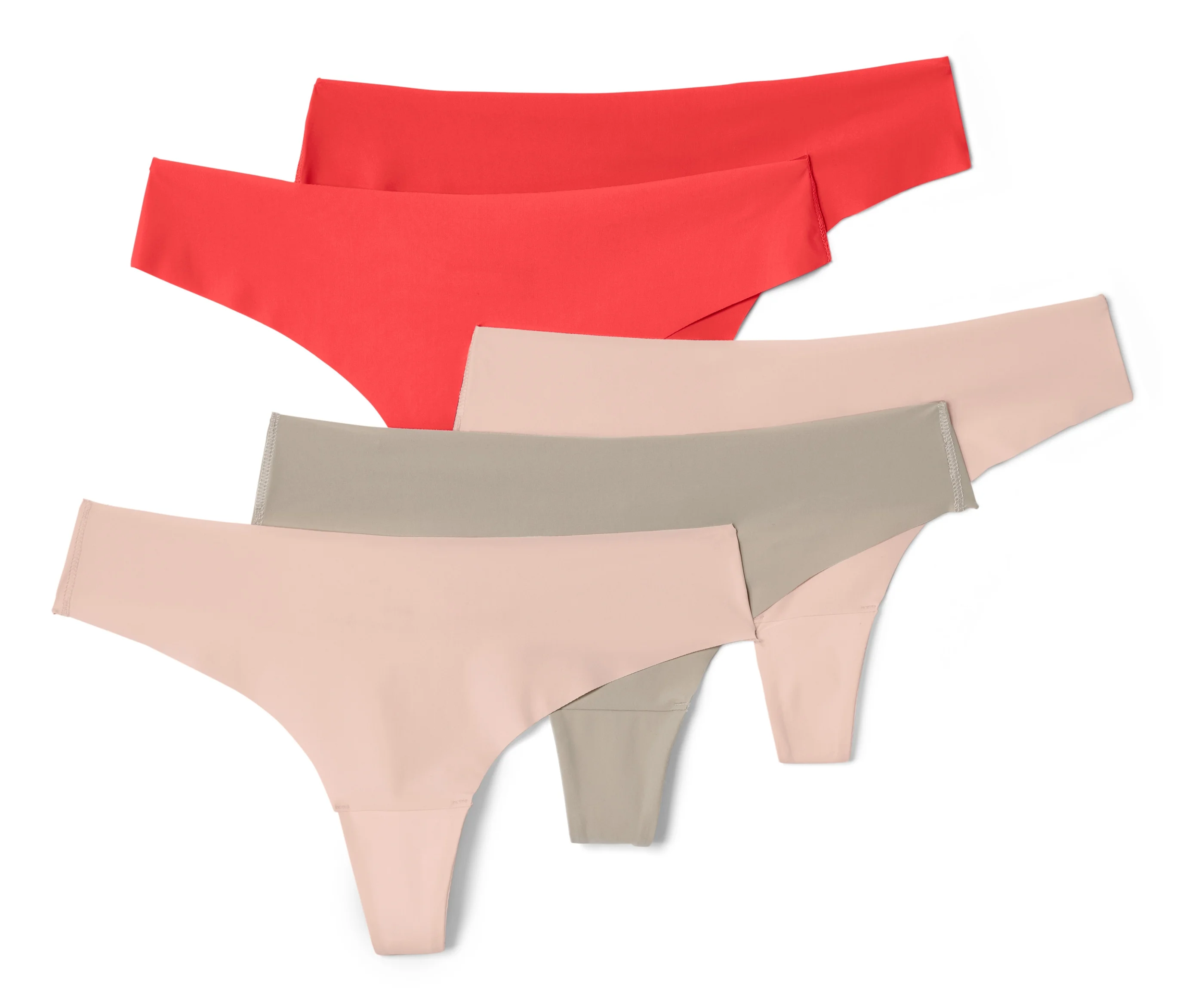 Tchibo - 5 Magic-Cut-Strings - Damen - Gr. M - olivgrün