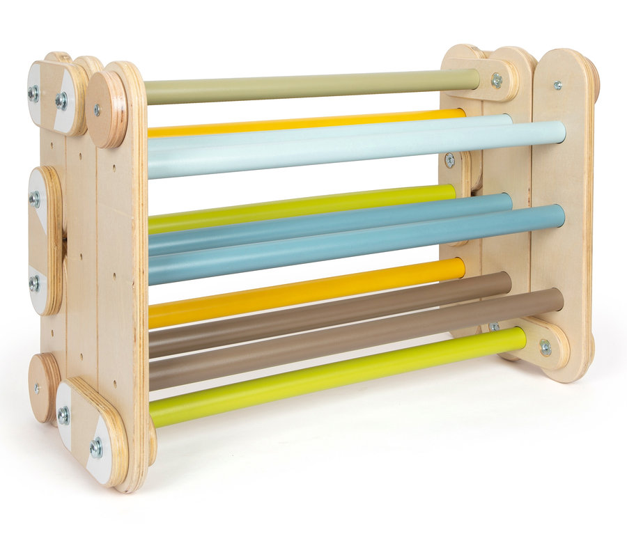 small foot Kletterdreieck »Adventure«: Kinderklettergerüst mit farbigen Sprossen.