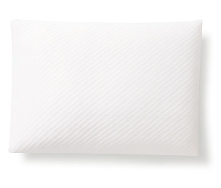 Detailansicht eines weißen TEMPUR PRIMA® Schlafkissen Medium.