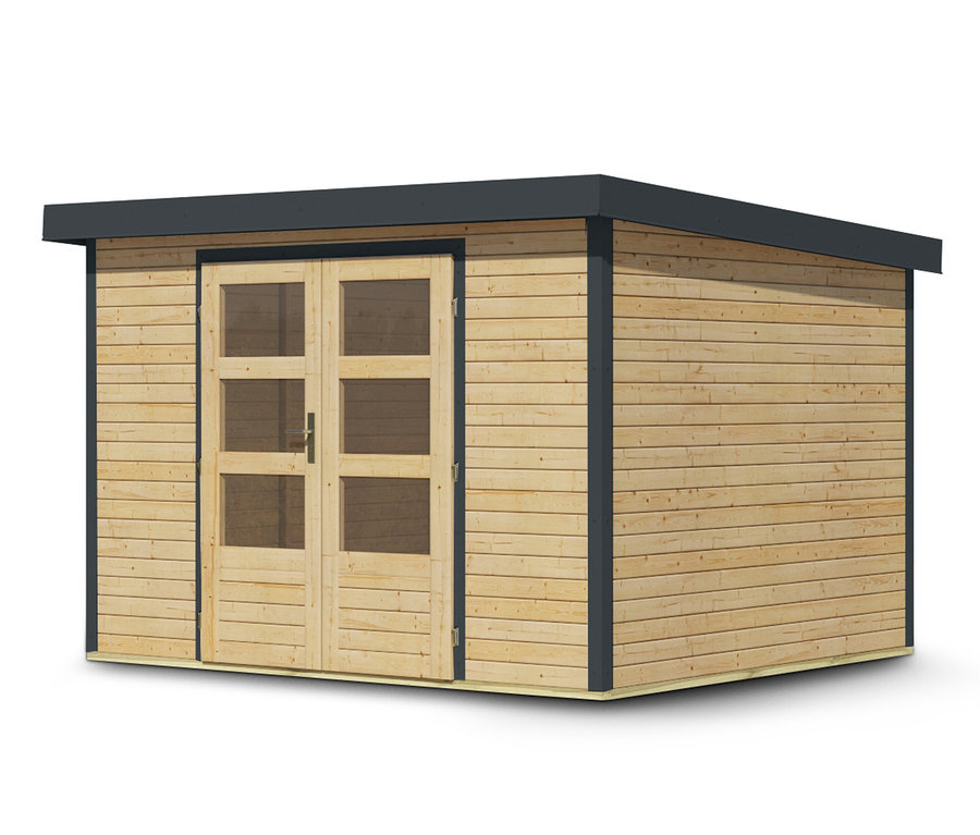 Karibu Gerätehaus, natur, 19mm (Venus C).