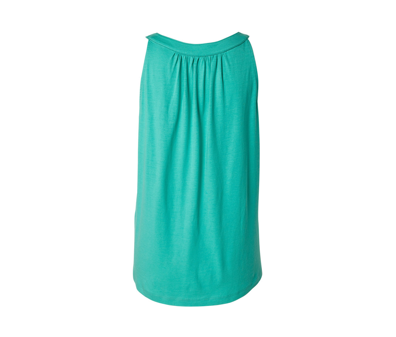 Aqua Top auf weißem Hintergrund.