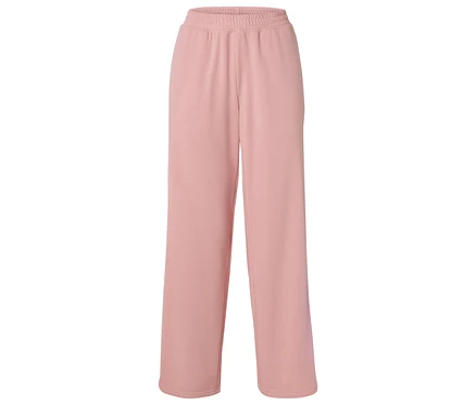 Rosa Jogginghose mit elastischem Bund.