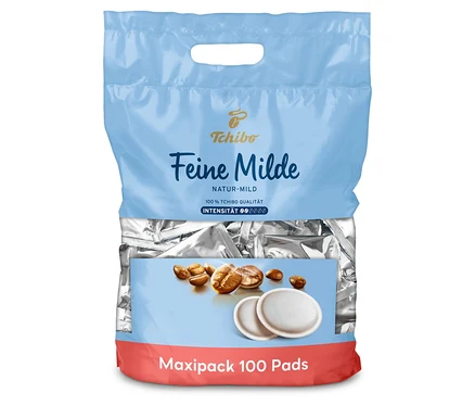 Eine Packung Feine Milde Pads - 100 Pads.