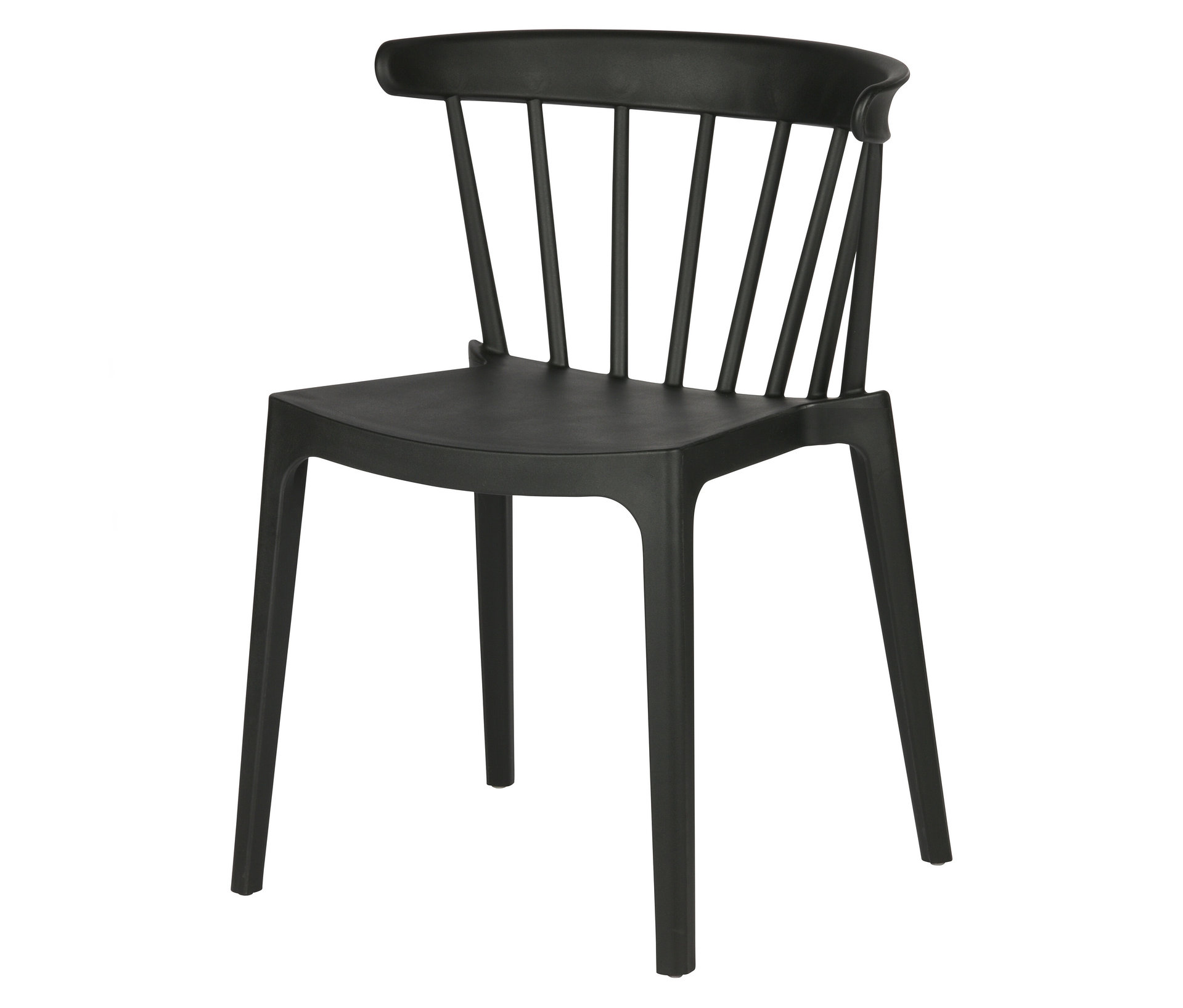 Tchibo - Woood 2 Gartenstühle - 52x53x75cm - schwarz -