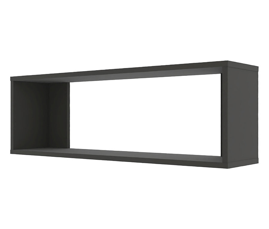 Graues Roba Wandregal »Marvin«, 90 cm.