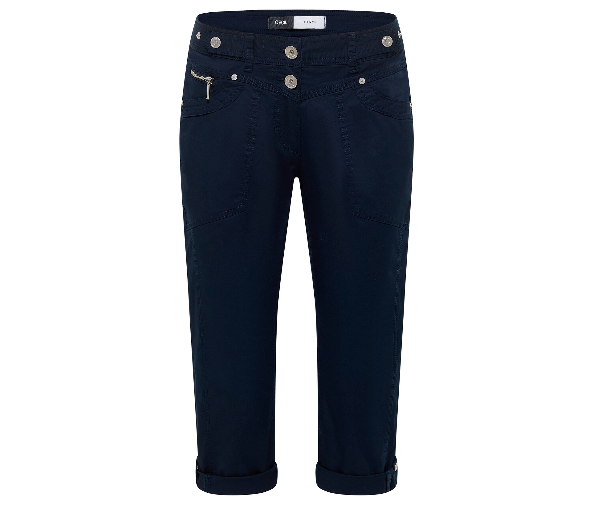 Cecil 3/4-Hose - Damen - Gr. 32 - hellblau - hellblau