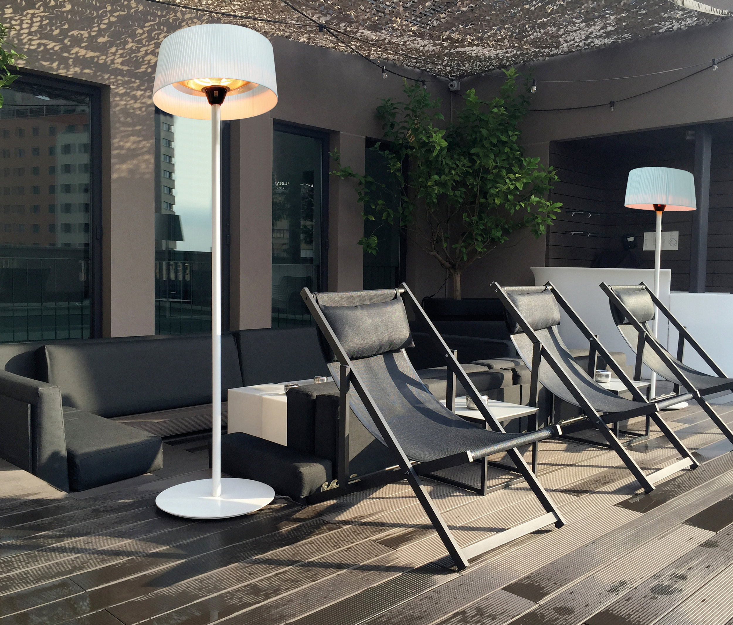 Thumbnail - Sunred-Stand-Heizstrahler »Halogen Artix Basic« - weiß