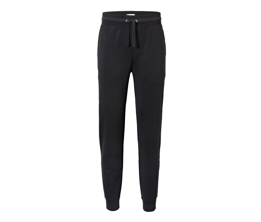 Eine schwarze Sweathose.
