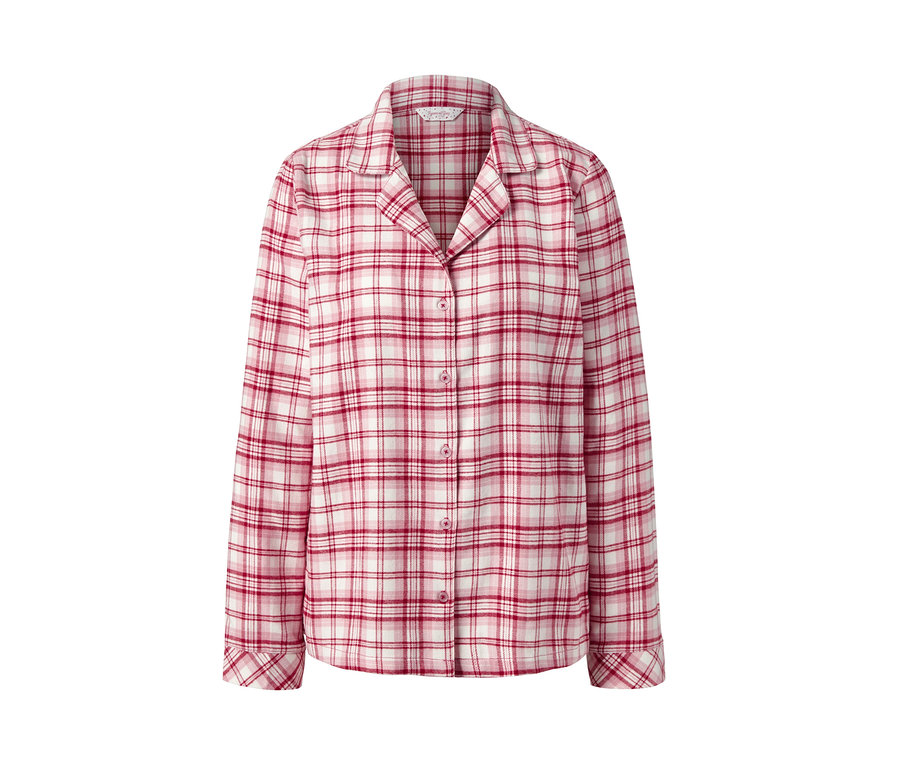 Ein karierter Flanell-Pyjama.