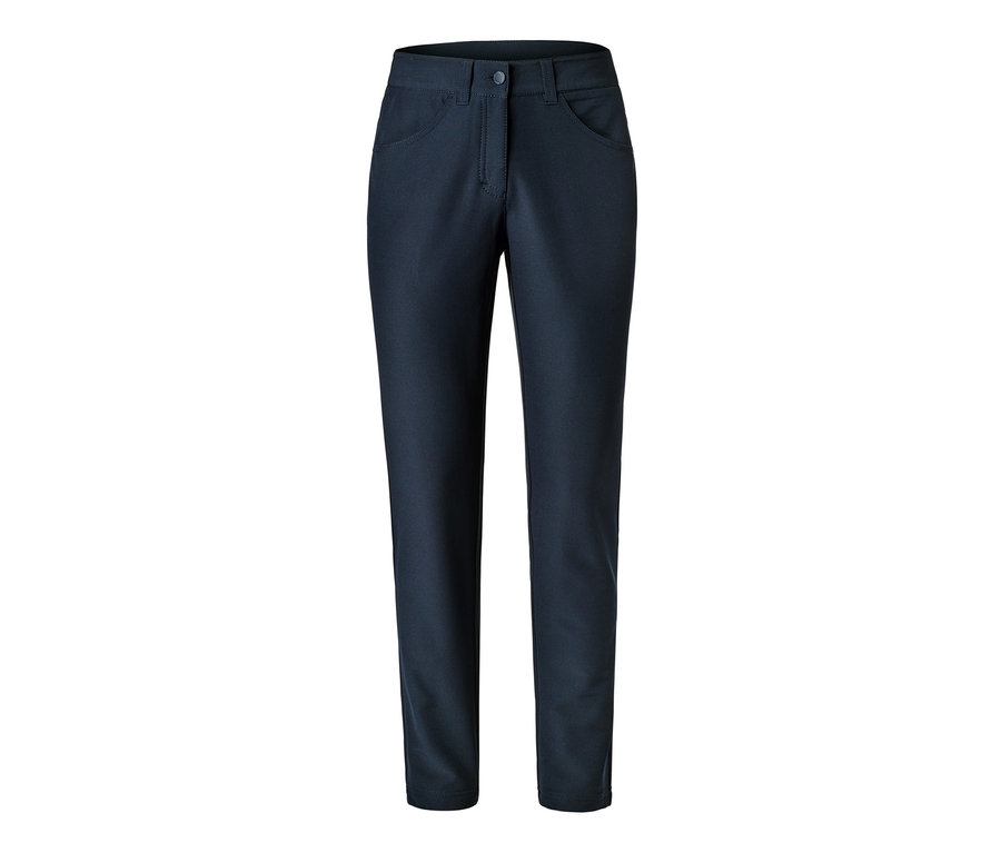 Eine dunkelblaue Thermohose.