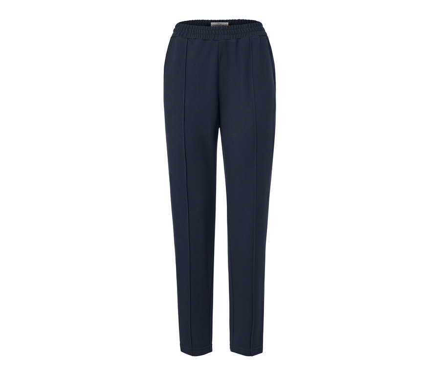 Dunkelblaue Joggpants mit Biese.