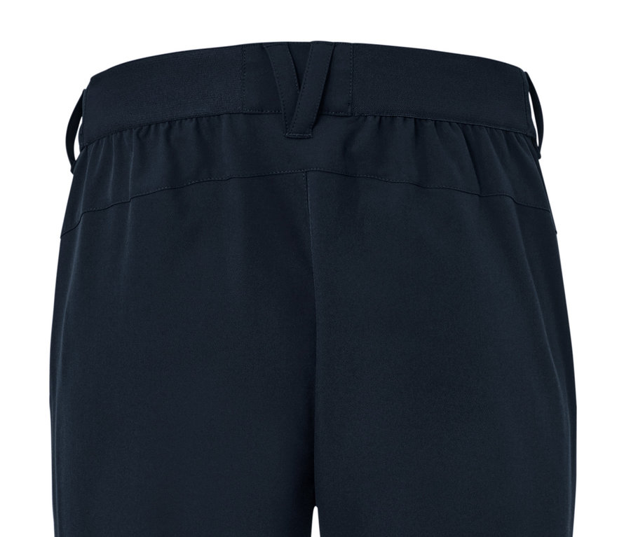 Detailansicht der Rückseite einer Thermohose.