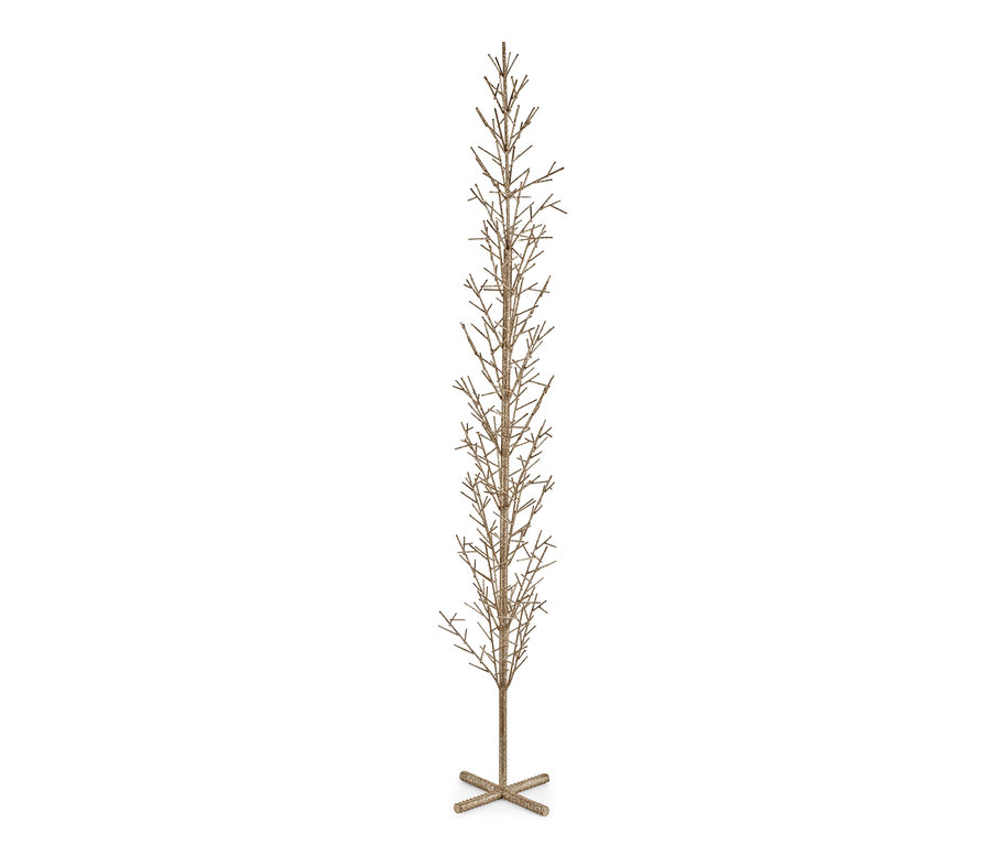 Großer Deko-Tannenbaum.