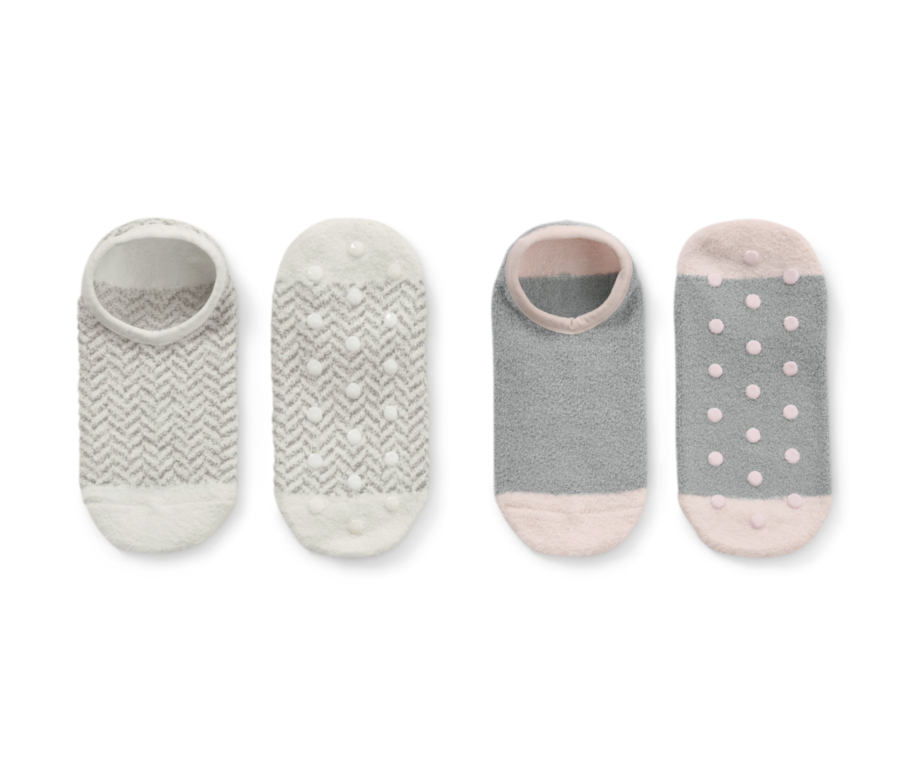 Tchibo - 2 Paar Hausschuhsocken - Damen - Gr. 35-38 - weiß