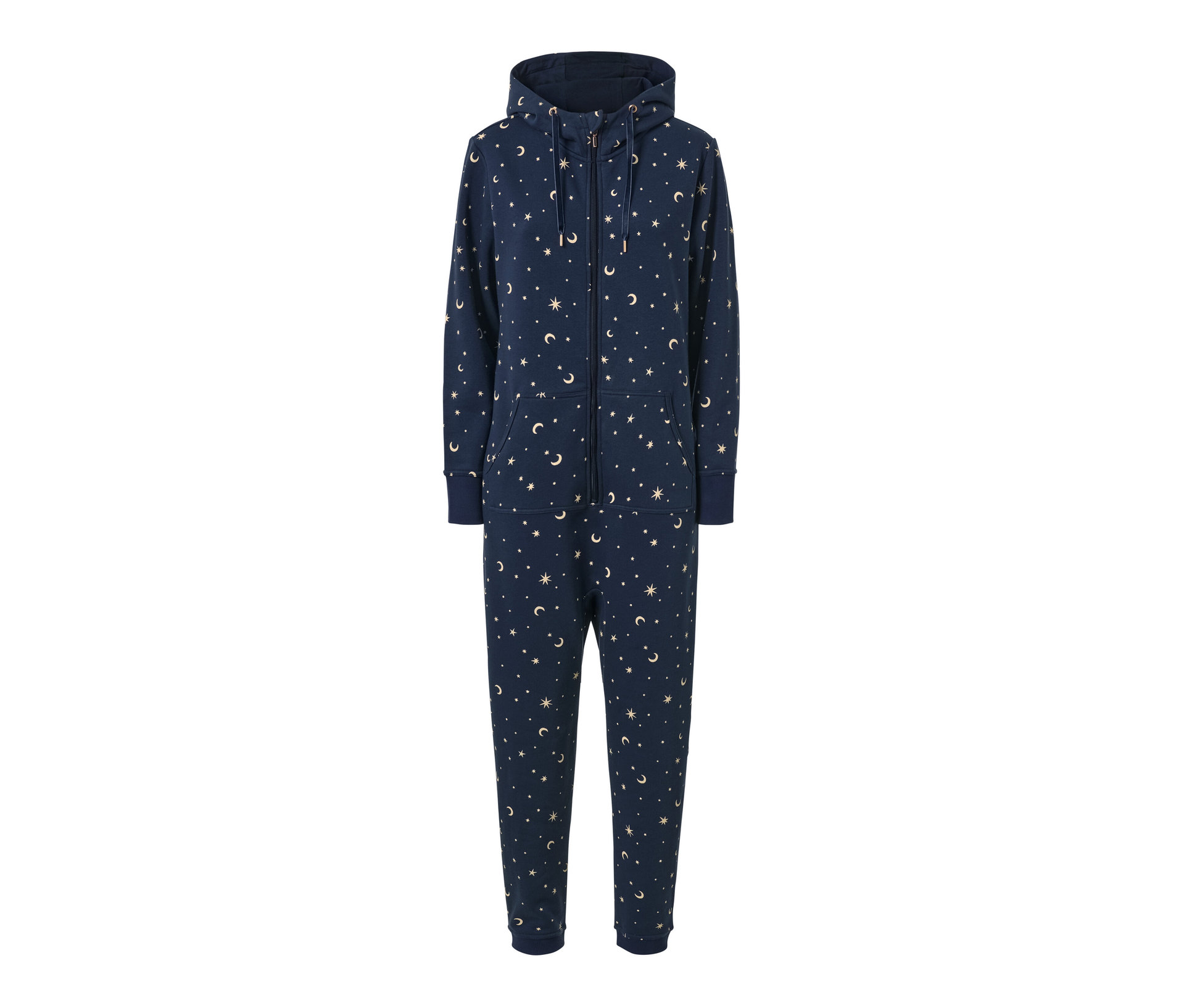Loungeoverall - Damen - Gr. S - dunkelblau - dunkelblau