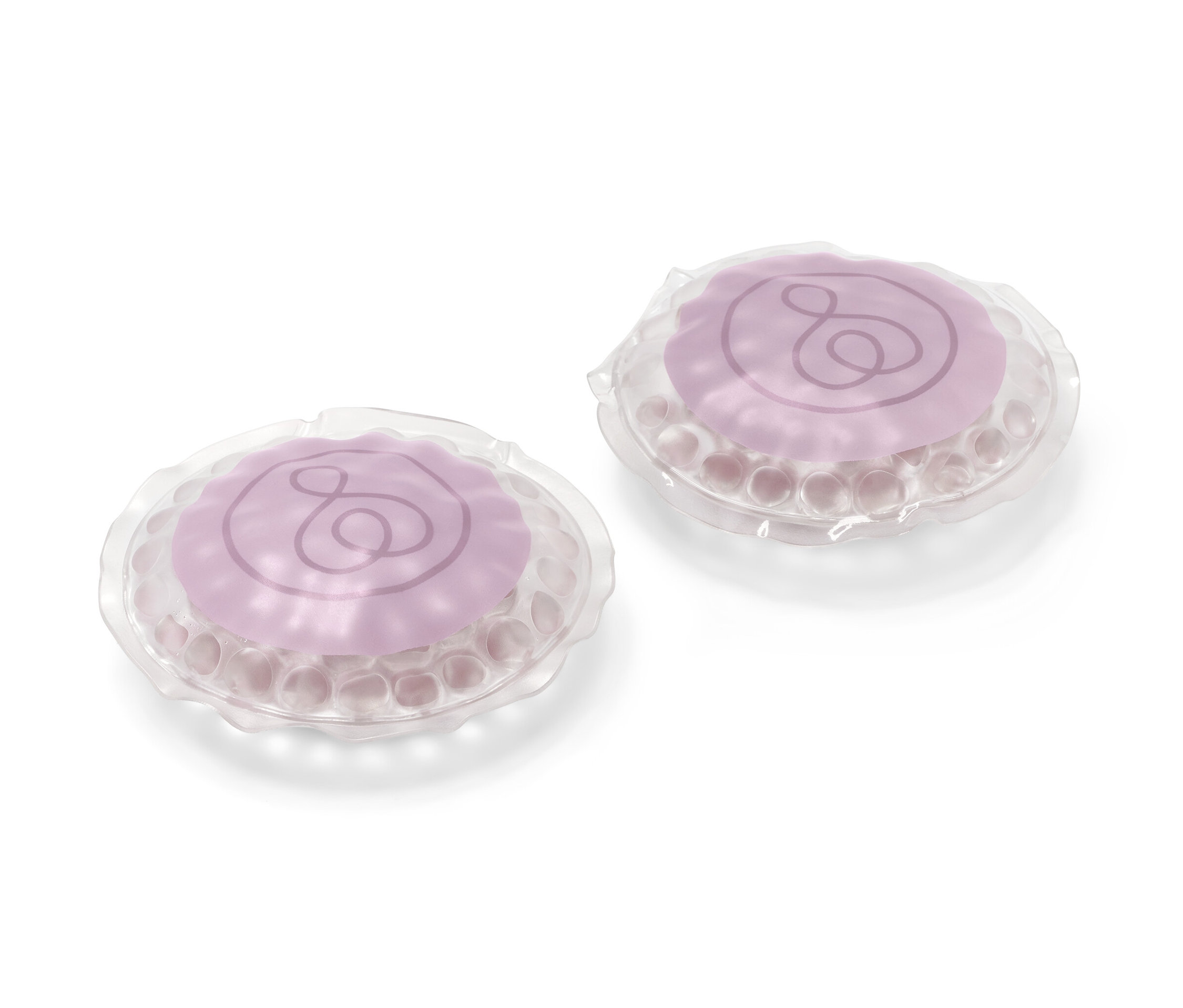 Tchibo - 2 Augen-Kühlpads - lila