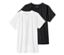 2 Kinder-Sportshirts, schwarz/weiß - schwarz/weiß