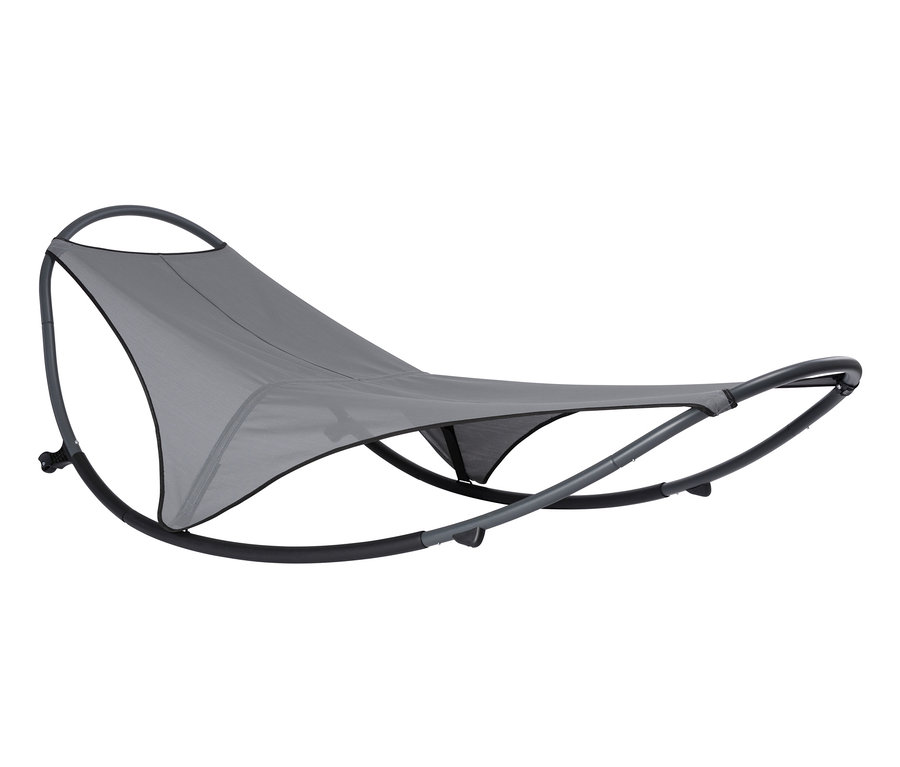 Graue Leco Schaukelliege.