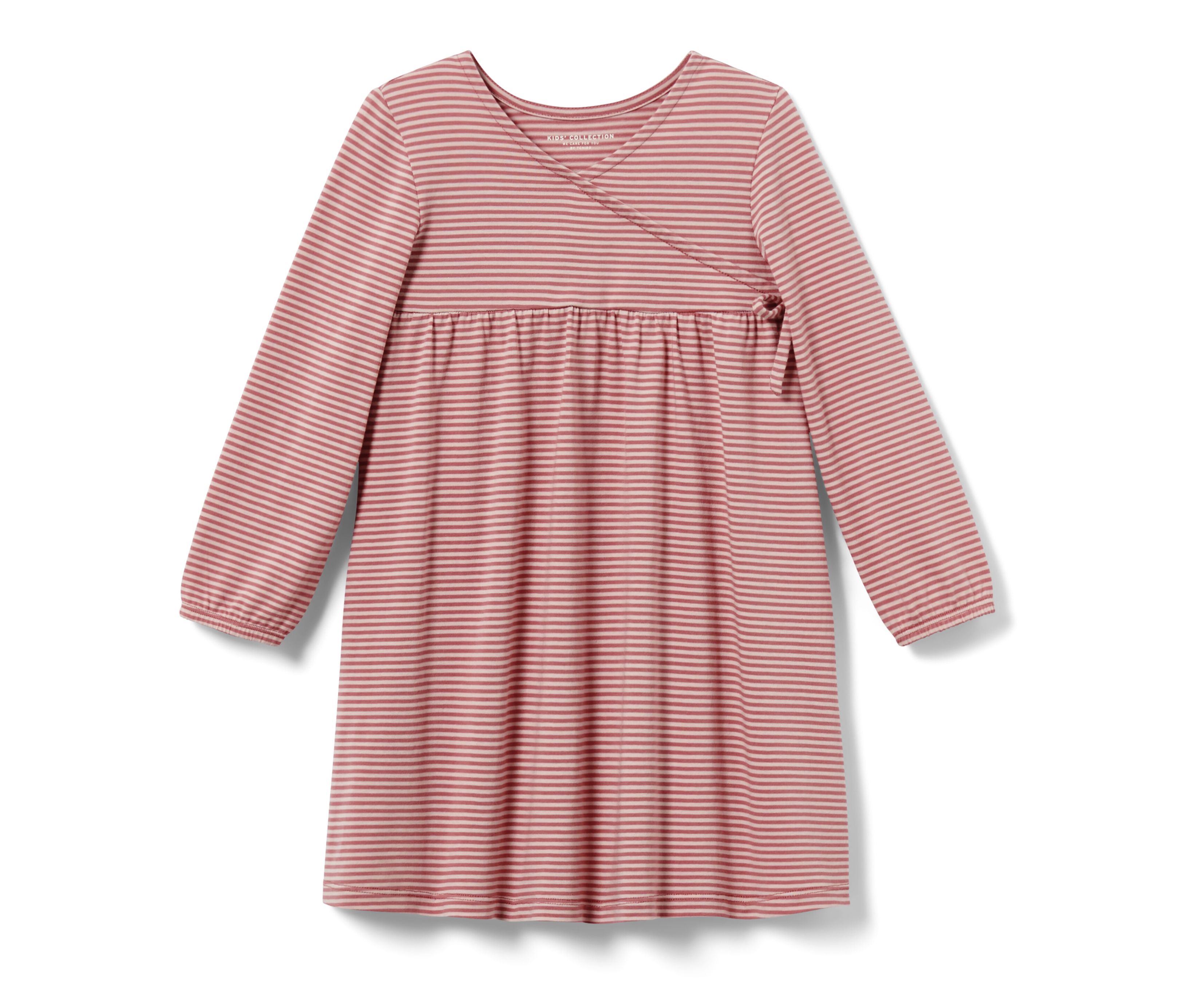 Tchibo - Kinder-Jerseykleid - Mädchen - Gr. 86/92 - dunkelrosa