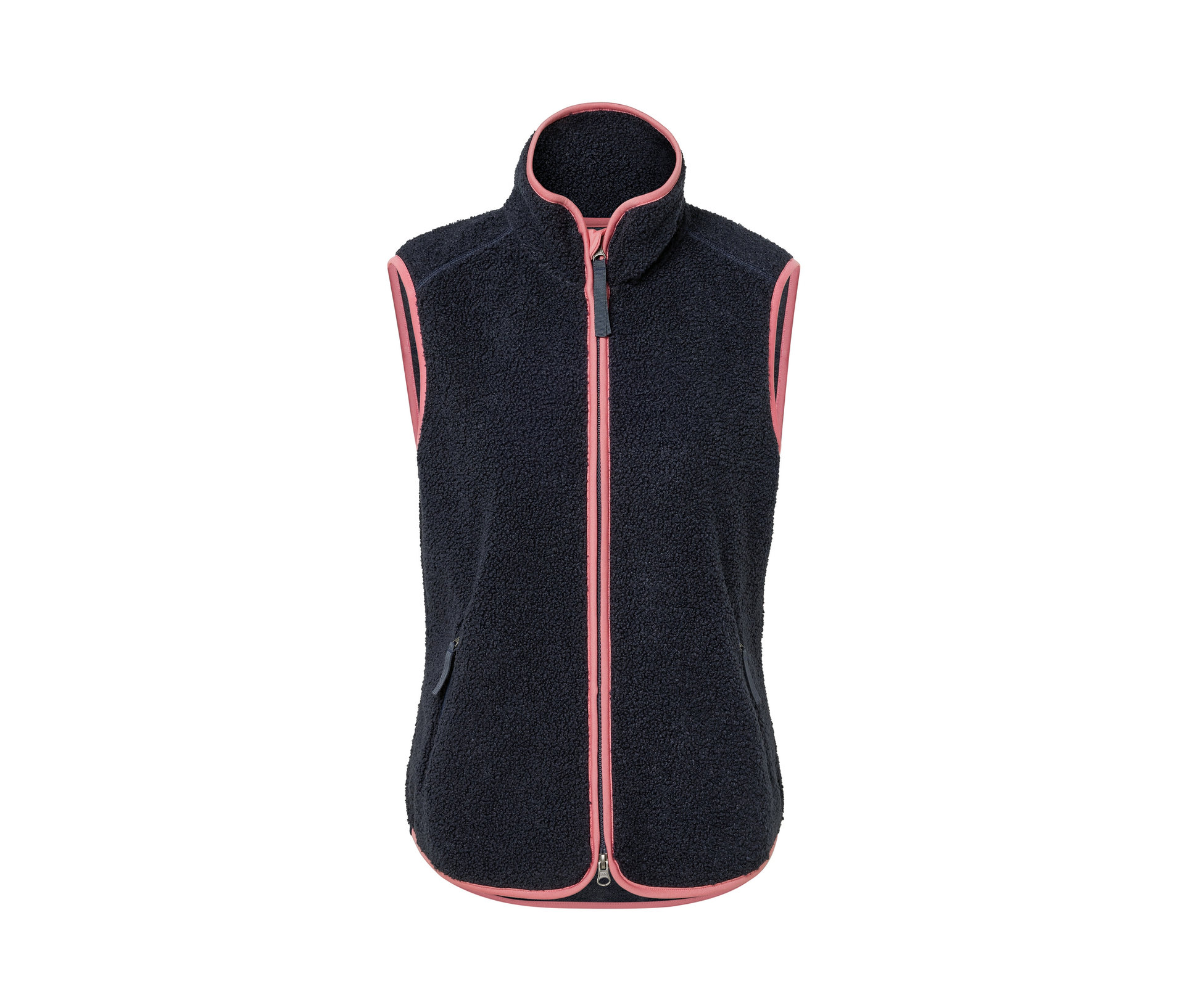 Teddyweste - Damen - Gr. M - blau - blau