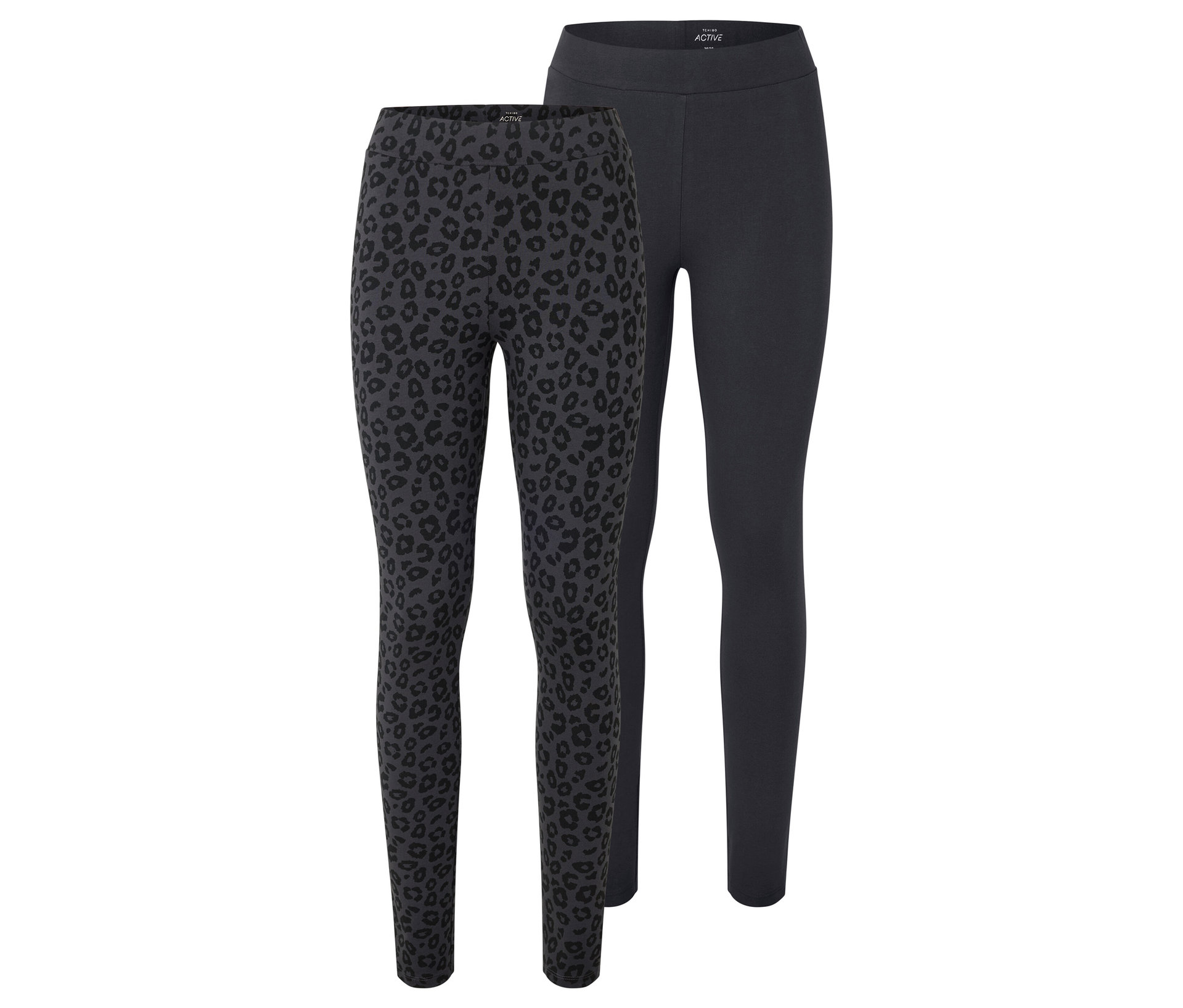 Leggings - Damen - Gr. S - schwarz - schwarz