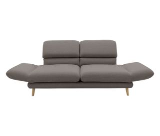 Taupefarbener Polyester