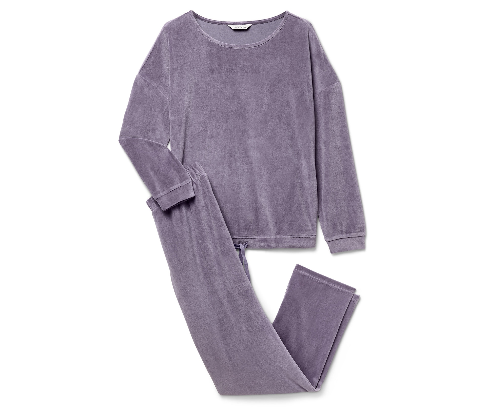 Nicki-Pyjama - Damen - Gr. M - lila - lila