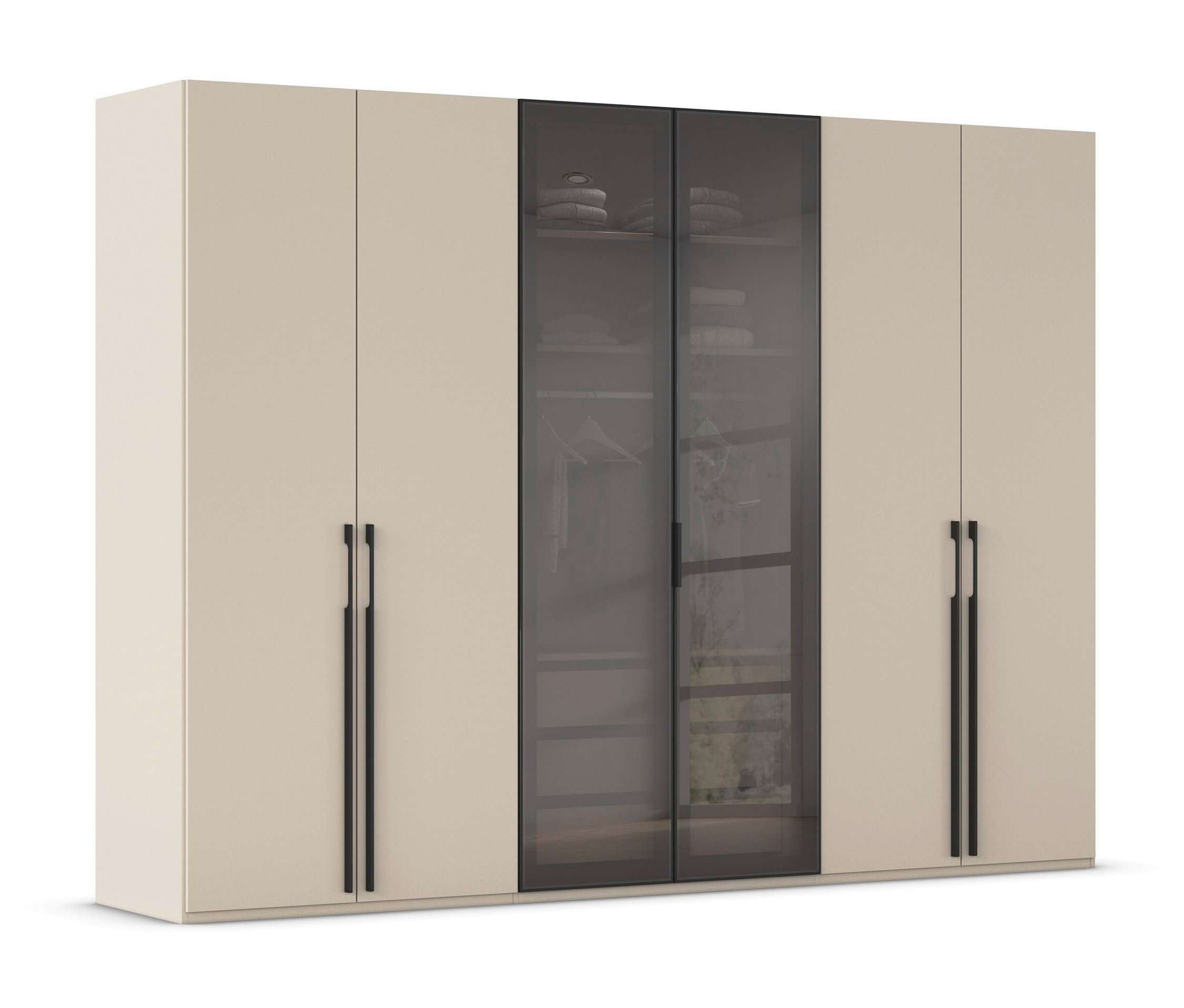 Rauch Schrank »Skat Shine« - 301x63x223cm - Beige - Holz / Holz