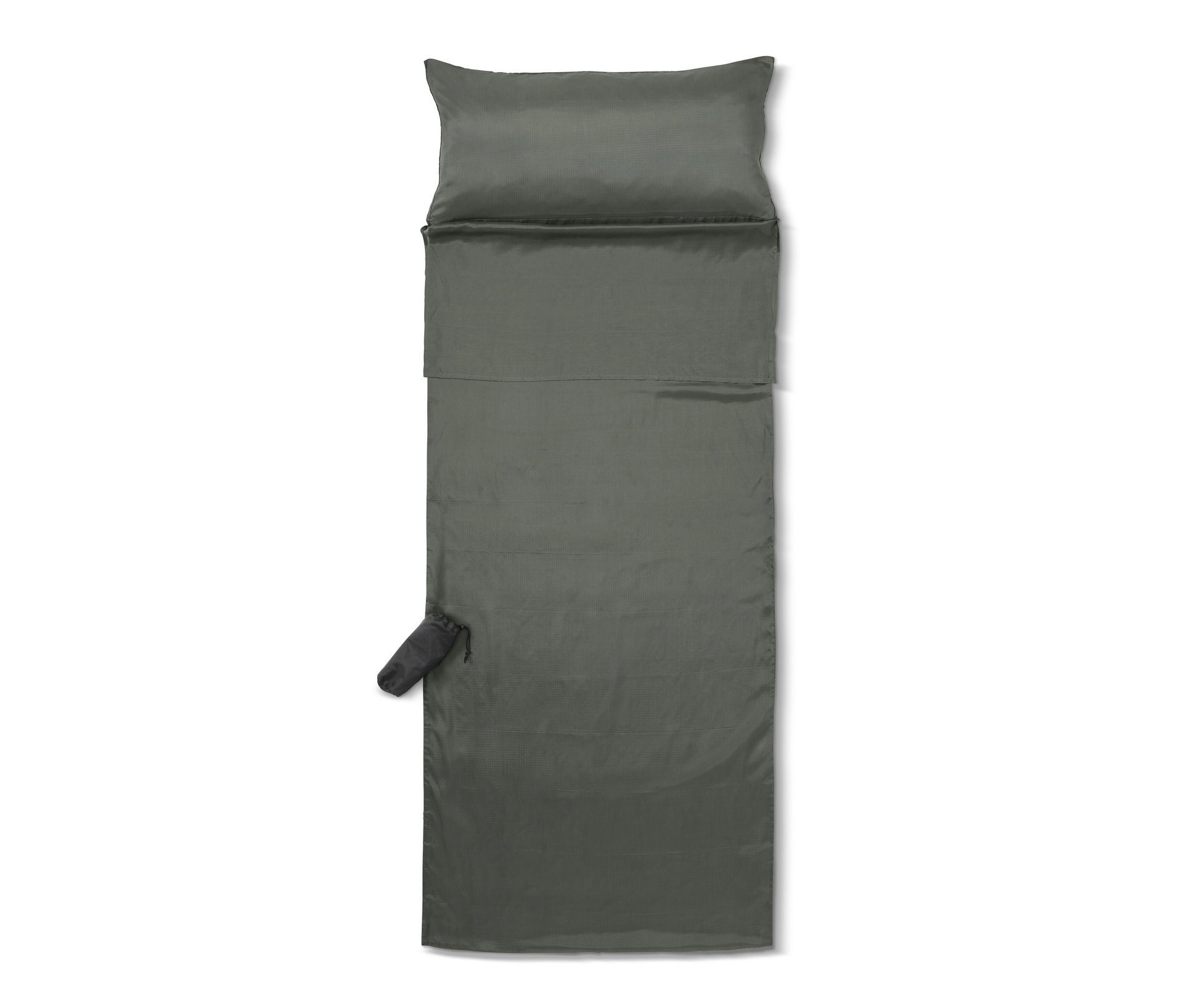 Tchibo - Seiden-Schlafsack-Inlay - khaki
